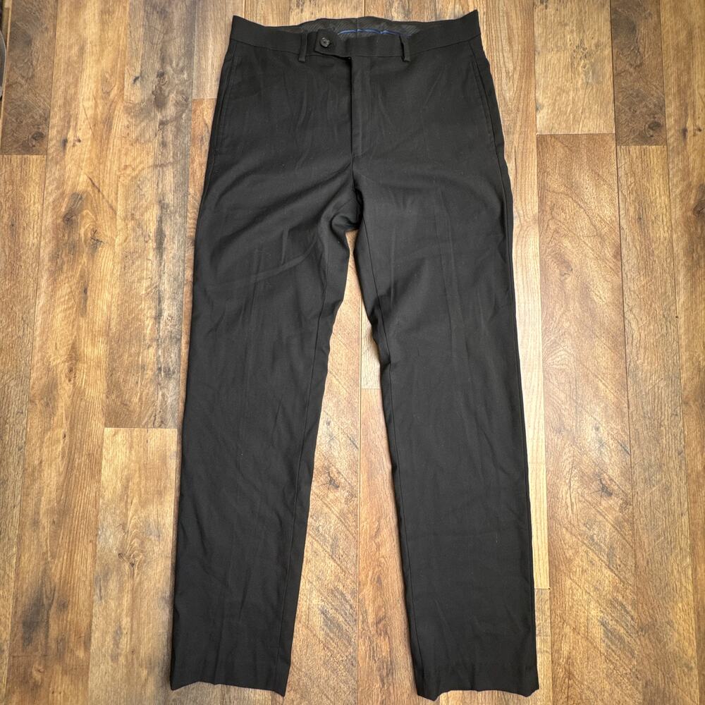 Lauren‎ Ralph Lauren Dress Pants Women's Size 33 x 31 Black Straight Leg 6549